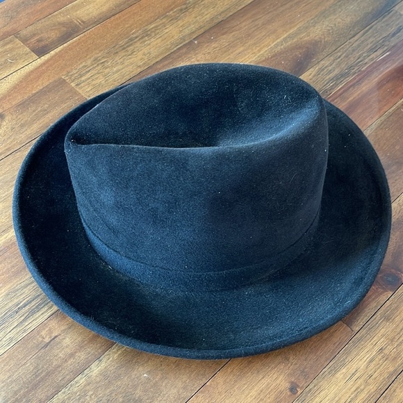 Vintage Biltmore Golden Pheasant Velour black hat - Picture 2 of 9